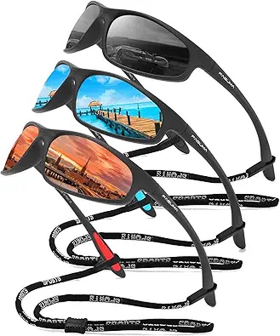 FAGUMA Polarized Sports Sunglasses for Men