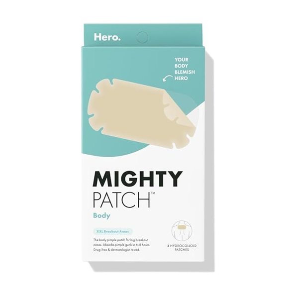 Mighty Patch Hero Body Hydrocolloid Patches (4ct)