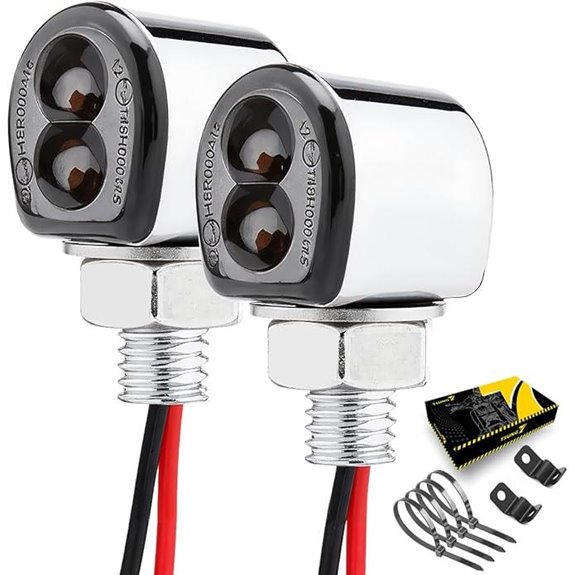 TSUNG Mini Motorcycle LED Turn Signal Lights