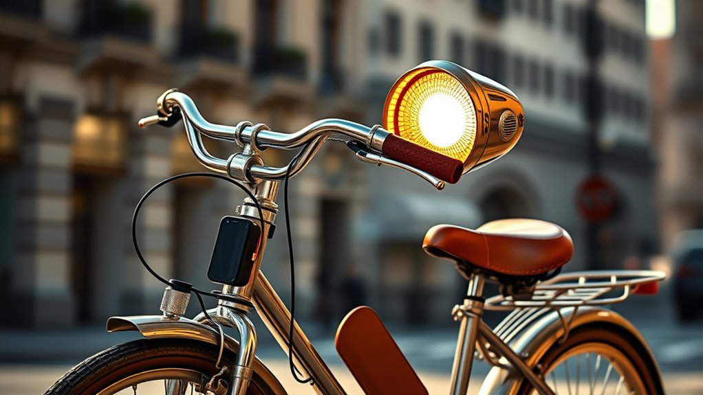 modern comfort upgrades enhance vintage bikes