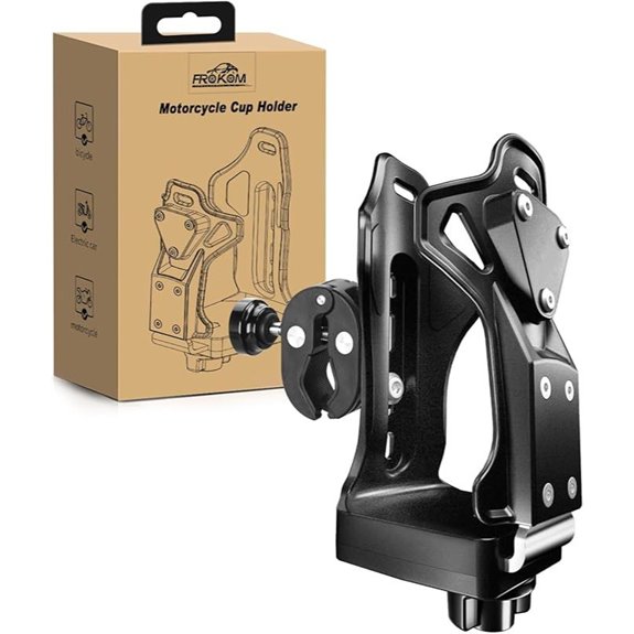 Frokom Motorcycle ATV Water Bottle Cup Holder