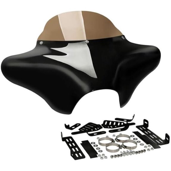 STLPRO Batwing Fairing Windshield for Yamaha & Harley