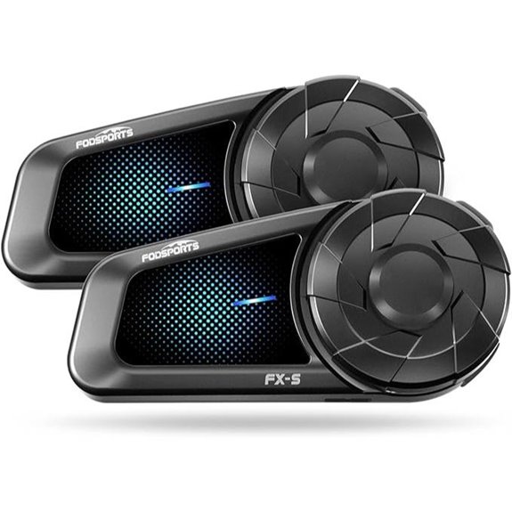 Fodsports FX-S Motorcycle Bluetooth Headset 2-Pack