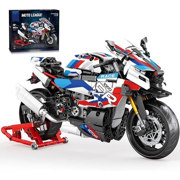 1:5 Scale Motorcycle Building Blocks Set (949PCS)