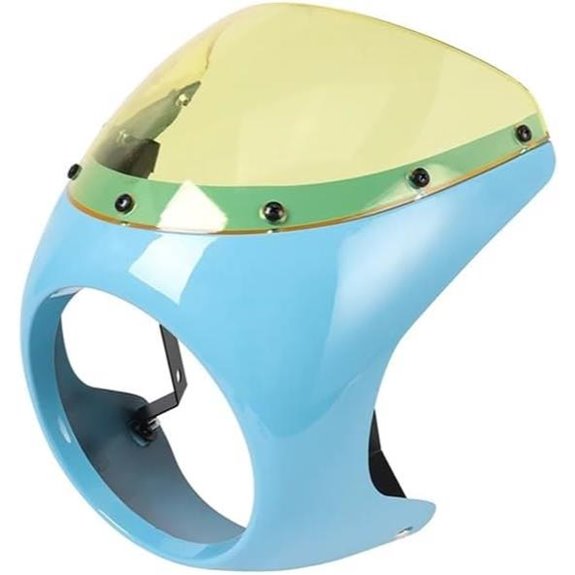 Wind Deflector Motorcycle Cafe Racer Headlight Fairing