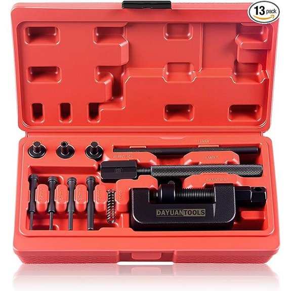 DAYUAN Motorcycle Chain Breaker Set (13 pcs)