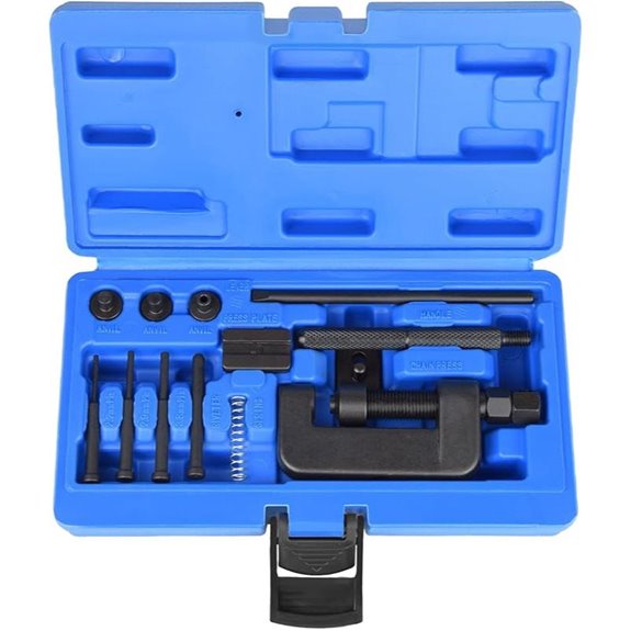 13-Piece Motorcycle Chain Breaker Tool Set