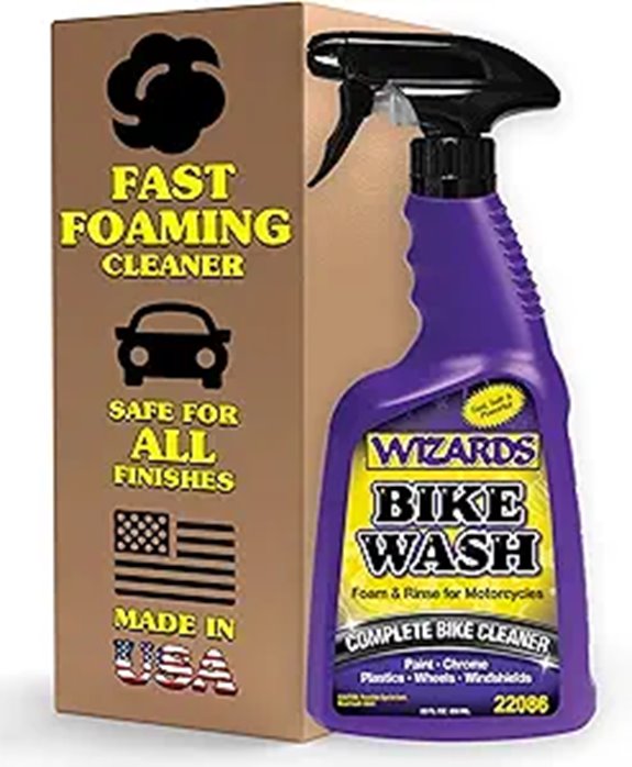 Wizards Bike Wash Motorcycle Cleaner and Detail Kit