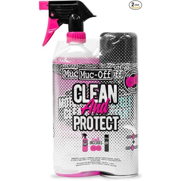 Motorcycle Care Duo Kit: Cleaner & Protection Spray