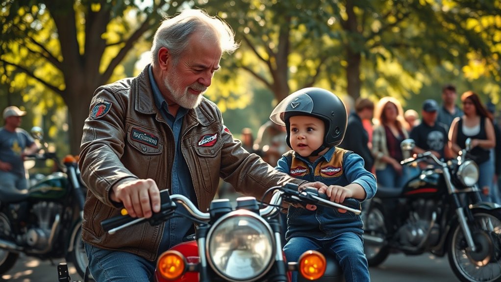 motorcycle clubs foster community bonds