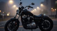 motorcycle customization chrome or blackout