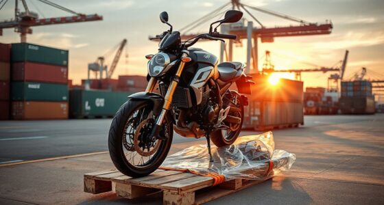 motorcycle export procedures
