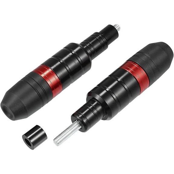 Motoforti M8 Motorcycle Frame Slider (2pcs)