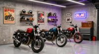 motorcycle garage decor ideas