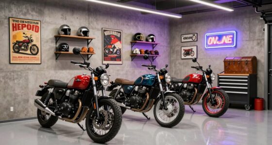 motorcycle garage decor ideas