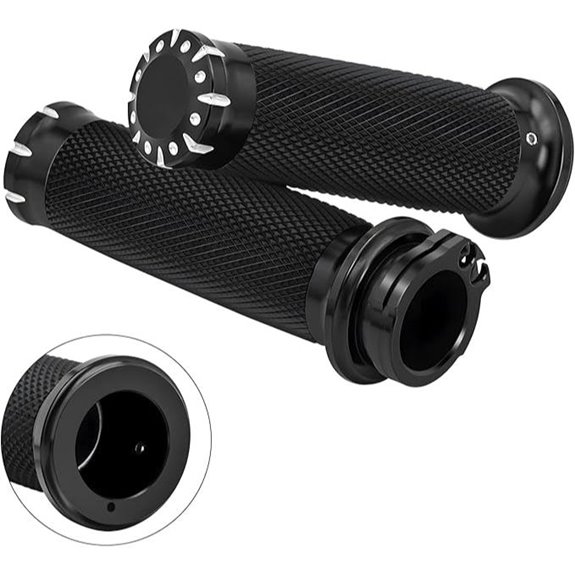 PBYMT 1 Motorcycle Hand Grips for Harley Honda Suzuki