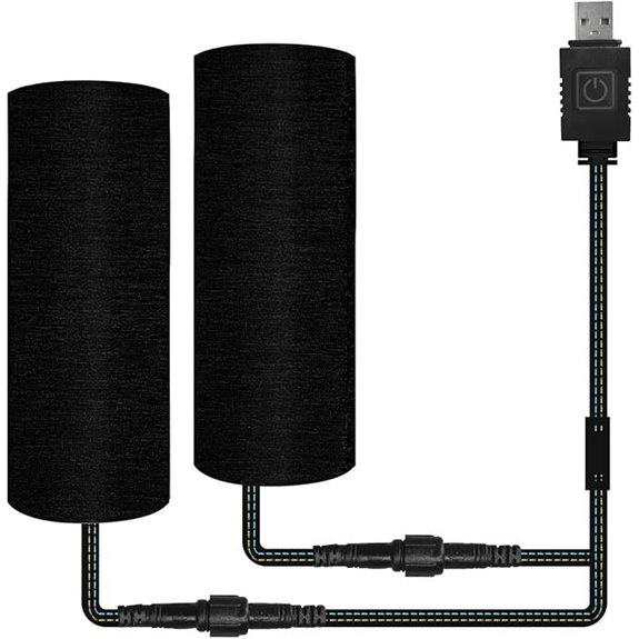 Heated Motorcycle Grip Wraps with USB Power