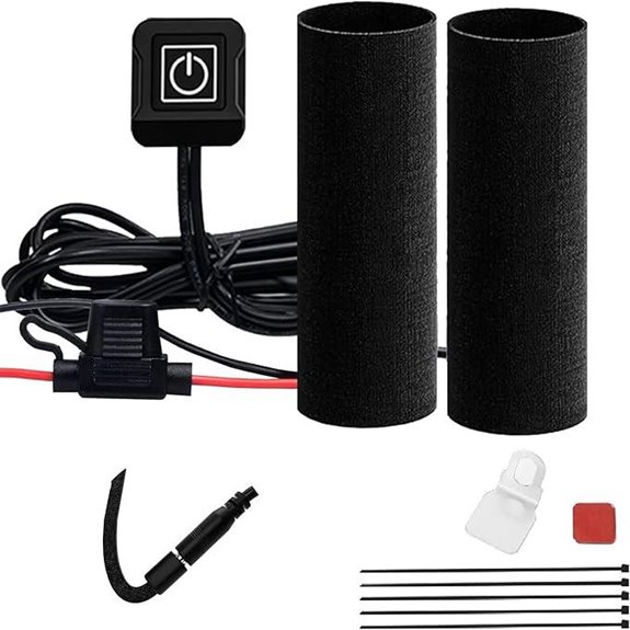 12V Motorcycle Heated Handlebar Grip with Switch
