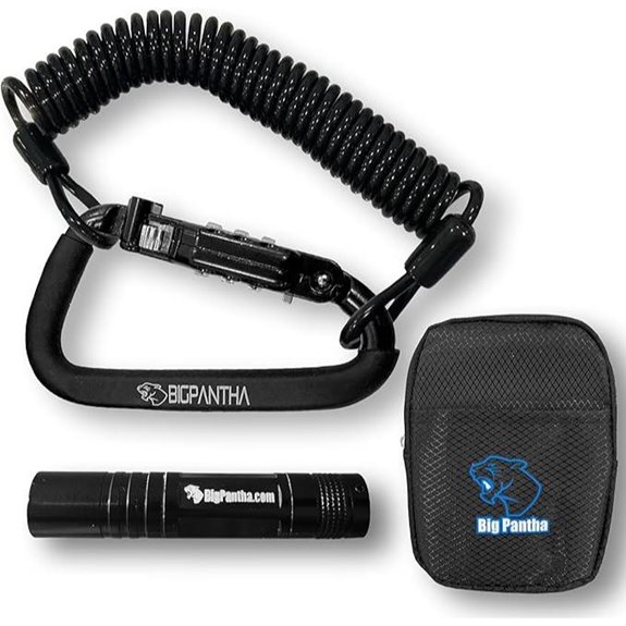 Motorcycle Helmet Lock & Security Cable with Accessories