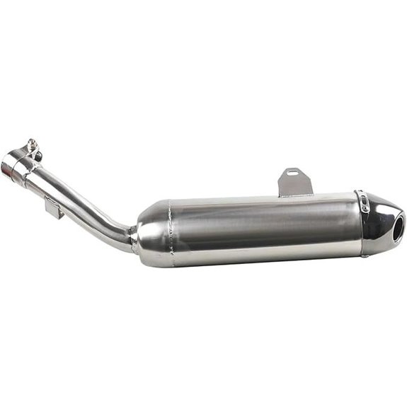 High Performance Exhaust Muffler for Motorcycle Engines