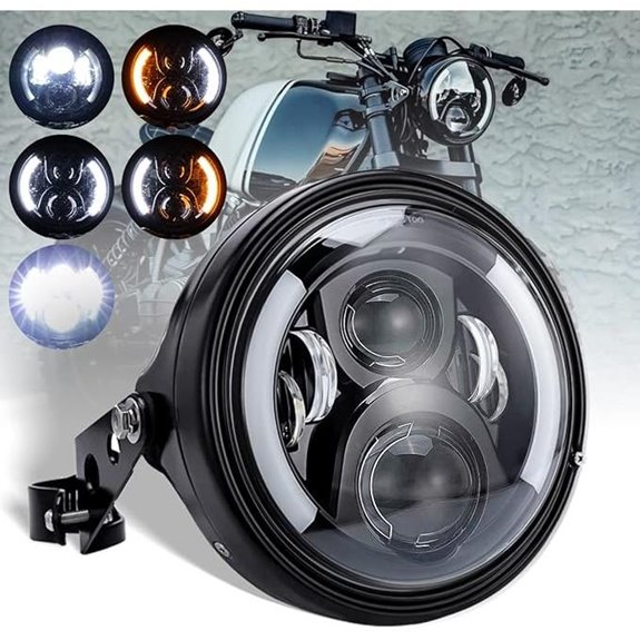 7-Inch LED Motorcycle Headlight with Turn Signal