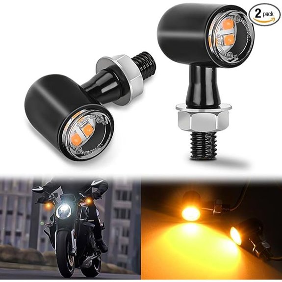 Nilight Motorcycle LED Turn Signals for Cruisers