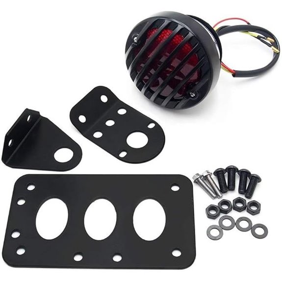 Motorcycle Tail Light License Plate Bracket for Custom Bikes