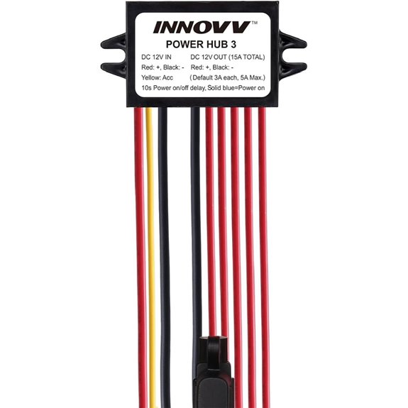 INNOVV Power Hub 3 Motorcycle Power Distribution Kit