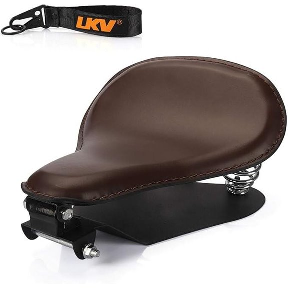LKV 13.38 Motorcycle Solo Drive Seat for Harley