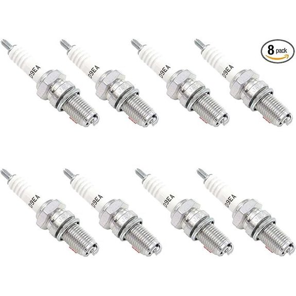 NGK D9EA Spark Plugs Set for Motorcycles