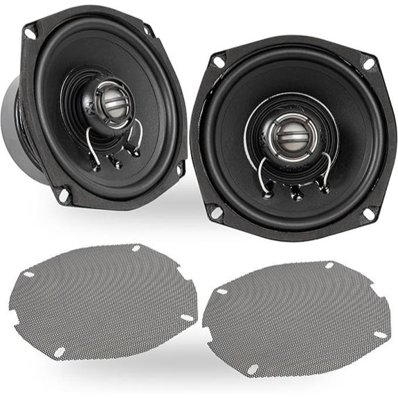 NVX XFHD5F 5.25” Motorcycle Speakers (Pair)