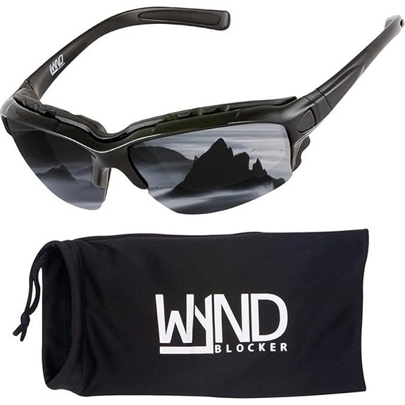 WYND Blocker Motorcycle Riding Glasses Extreme Sports Wrap Sunglasses