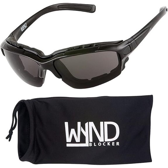 WYND Blocker Motorcycle Riding Glasses Extreme Sports Wrap Sunglasses