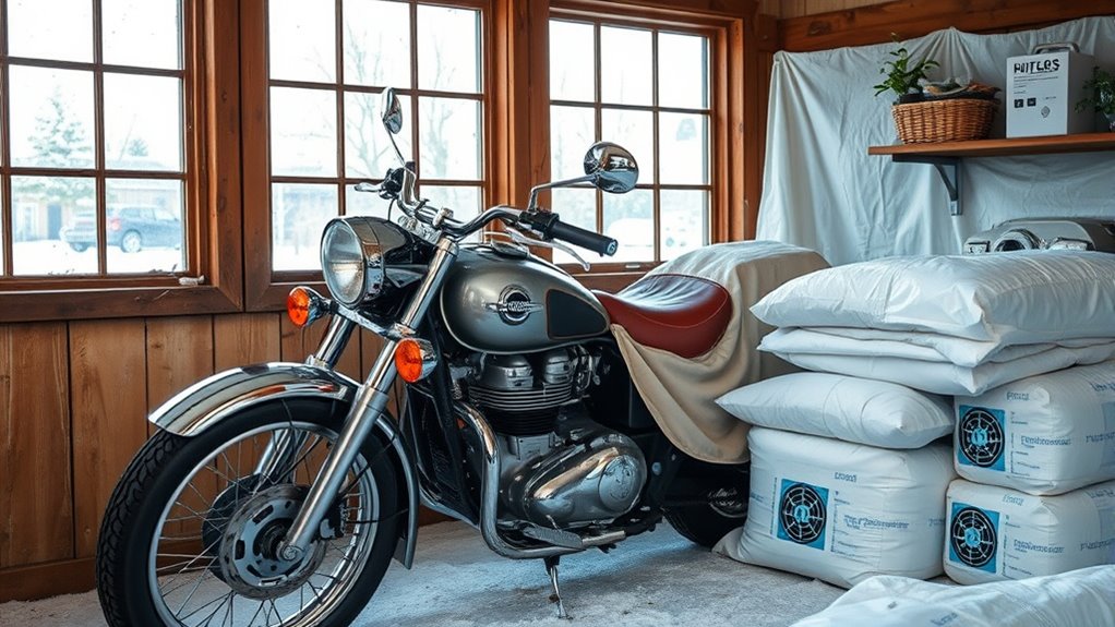 motorcycle storage maintenance tips