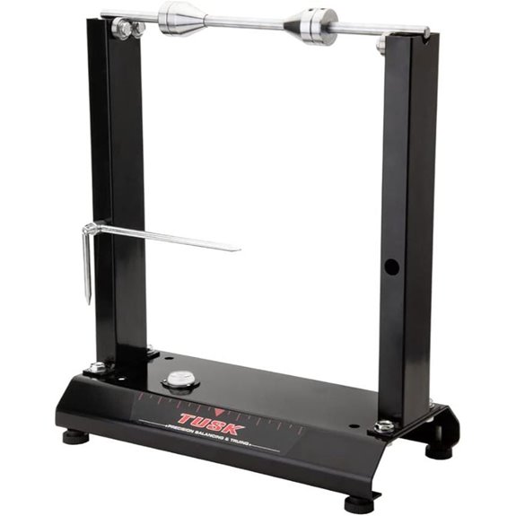 Tusk Motorcycle Wheel Balancing and Truing Stand