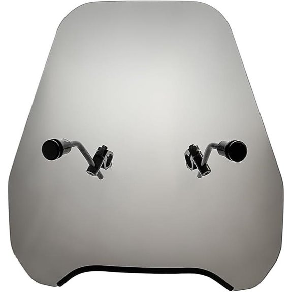 FATECIM 15 Motorcycle Windshield for Harley & More