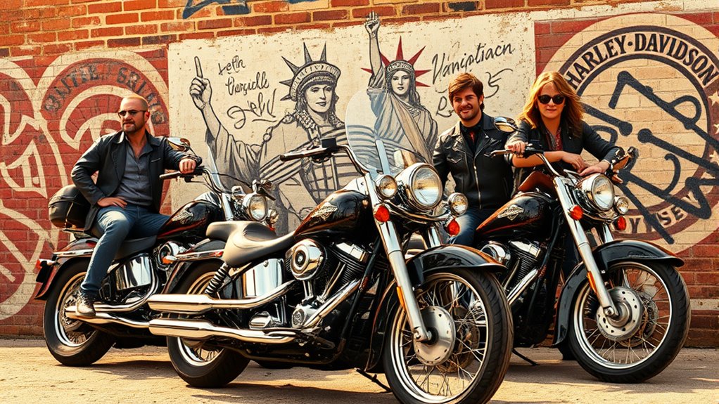 motorcycles as rebellious symbols