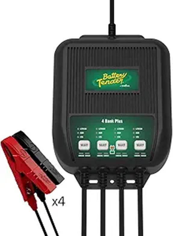 Battery Tender Plus 4 Bank Smart Multi Battery Charger