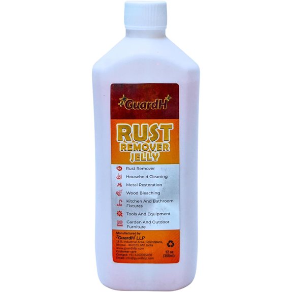 Rust Remover Jelly - Multi-Purpose Gel for Metal Surfaces