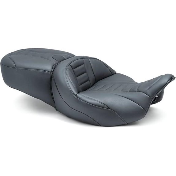 Mustang Super Touring Deluxe Motorcycle Seat