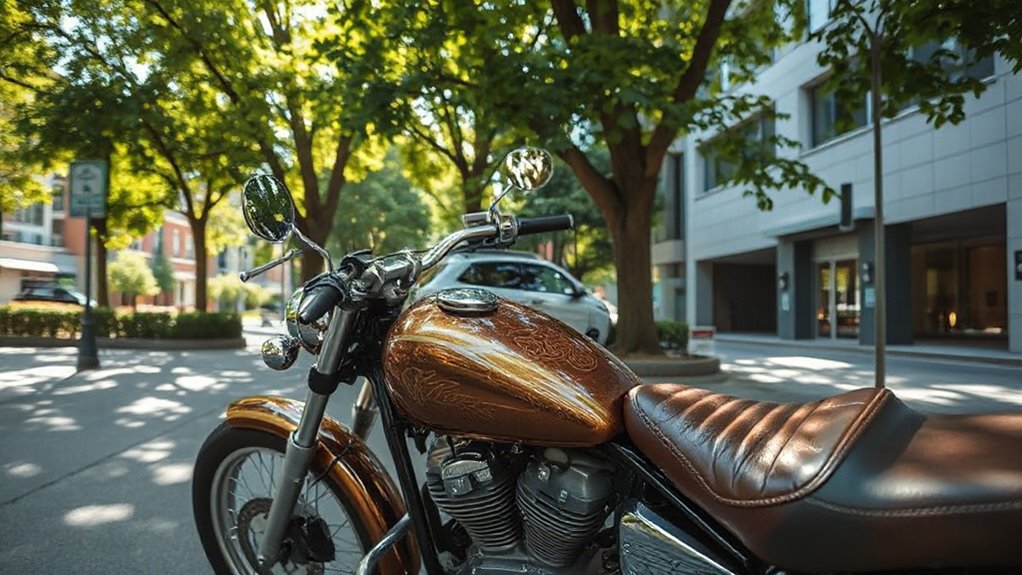 nostalgic vintage motorcycle appeal