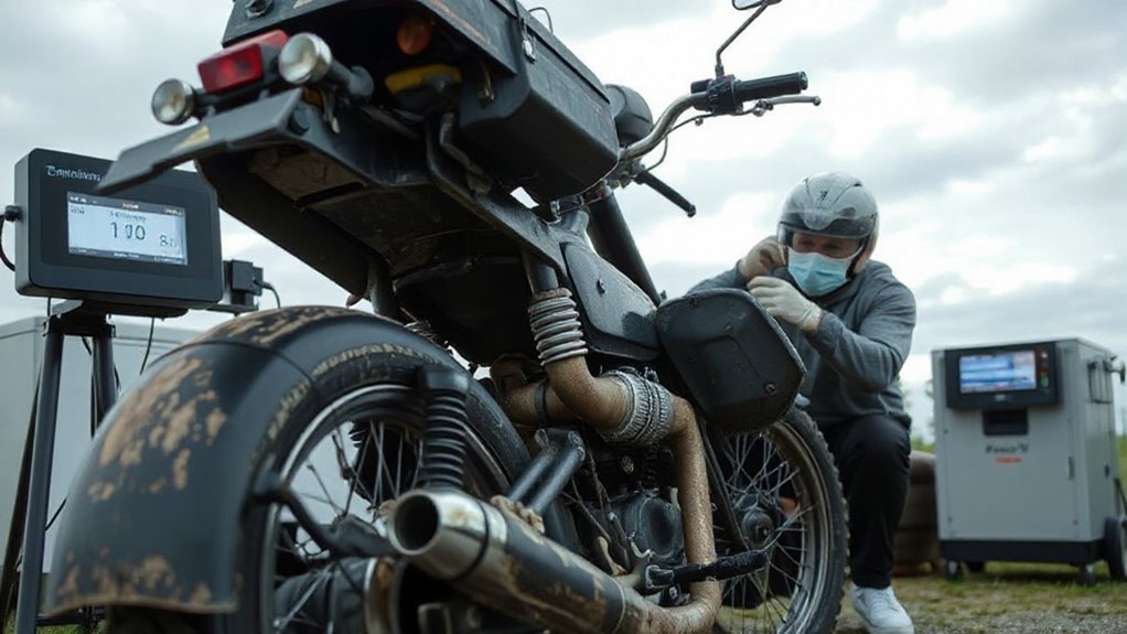 older bikes emission standards