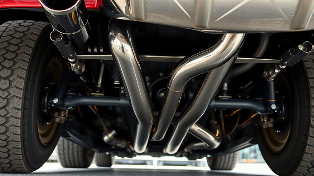 optimize exhaust system configuration