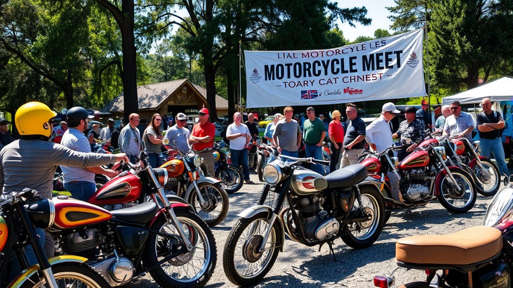 participating in community events