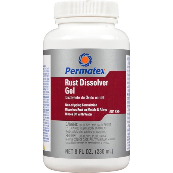 Permatex 81756 Rust Dissolver Gel 8 oz. Red