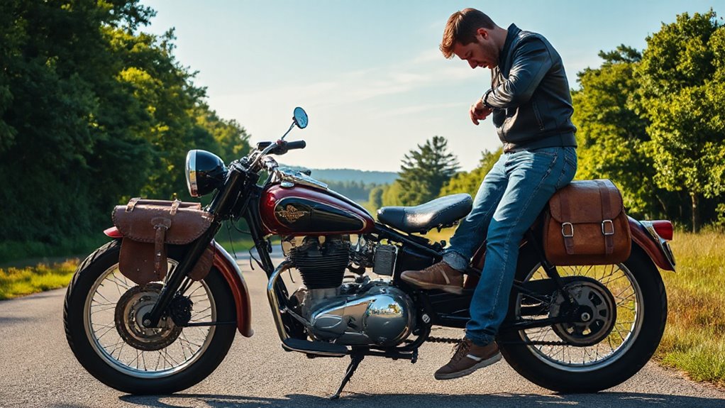 pre ride classic car checks