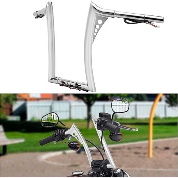 Mofun 14 Pre-wired Ape Hangers for Harley