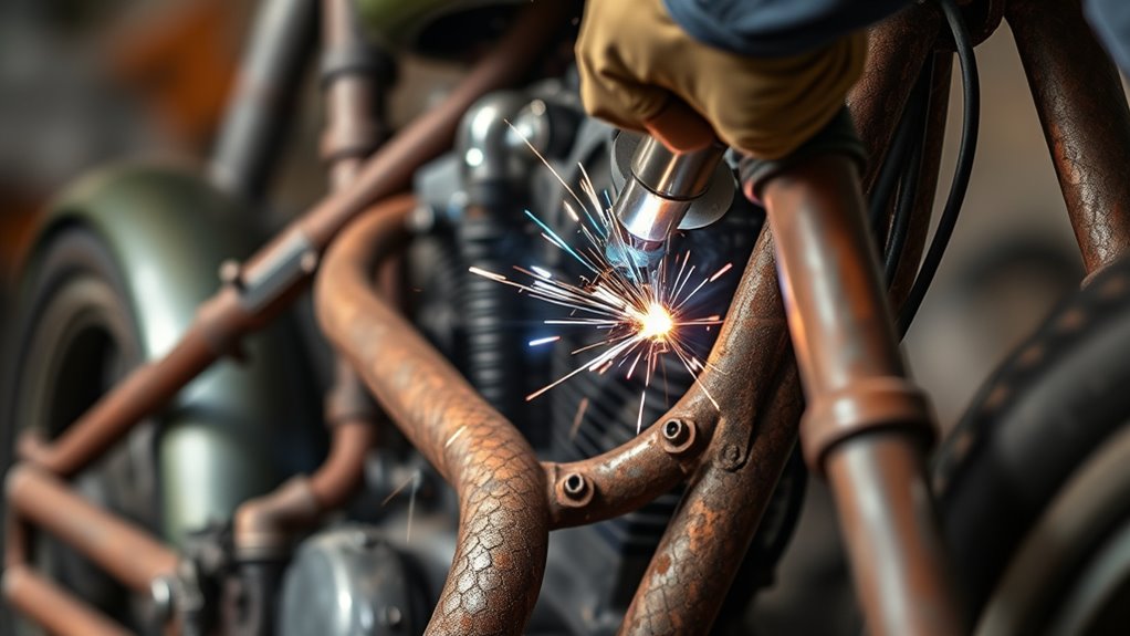 precise alignment and welding