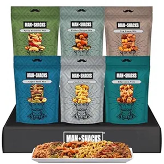 Gourmet Nut Gift Basket for Men and Dad