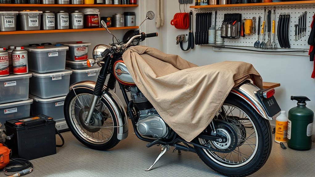 prepare clean stabilize store